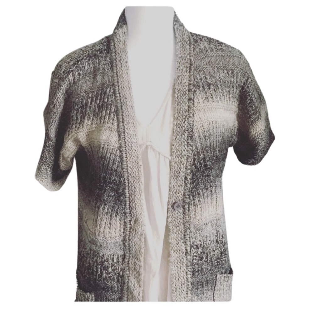 Forever 21 cardigan sweater, brown print size S P